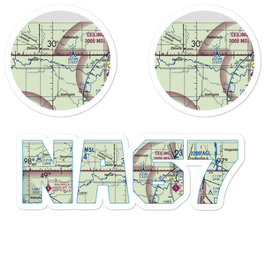 Horsley Airstrip (NA67) VFR Sectional Sticker Pack