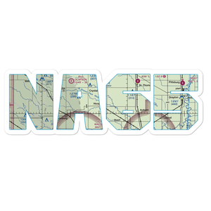 Anderson Strip (NA65) VFR Sectional Sticker