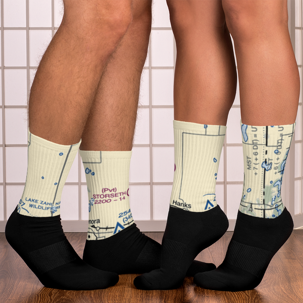 Storseth Airstrip (NA63) VFR Sectional Socks 