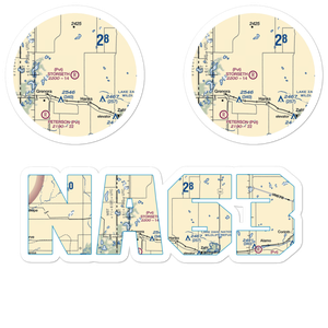 Storseth Airstrip (NA63) VFR Sectional Sticker Pack