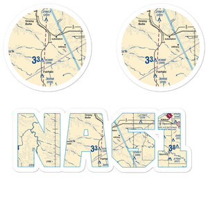 Tachenko Strip (NA61) VFR Sectional Sticker Pack