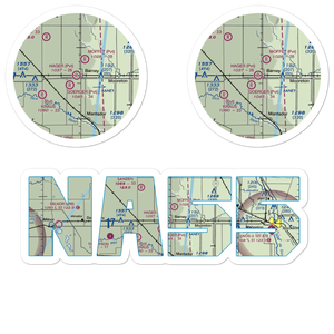 Hager Strip (NA55) VFR Sectional Sticker Pack