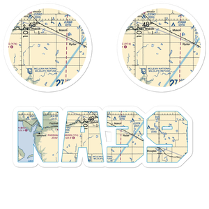 Dorbrinski Airport (NA39) VFR Sectional Sticker Pack