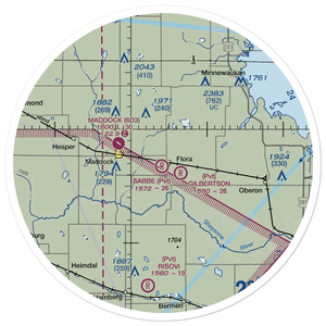 Sabbe Brothers Landing Strip (NA38) VFR Sectional Sticker (30 mile)