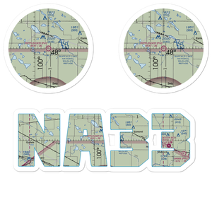 Ripplinger Strip (NA33) VFR Sectional Sticker Pack