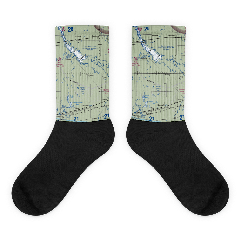 Holen Aerial Spray Airstrip (NA25) VFR Sectional Socks 