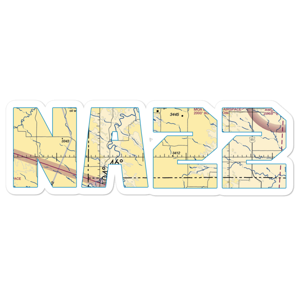Vernon Miller Private Airport (NA22) VFR Sectional Sticker 