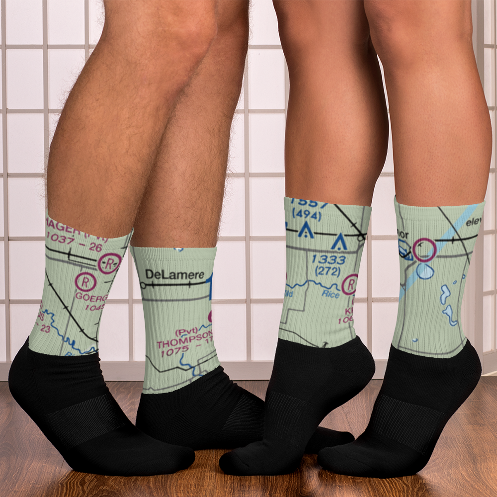 Thompson Private Airport (NA21) VFR Sectional Socks 