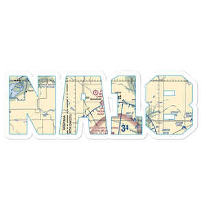 Hought Airstrip (NA18) VFR Sectional Sticker