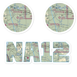 Johnson Private Airport (NA12) VFR Sectional Sticker Pack