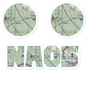 Kraig Farms Airport (NA05) VFR Sectional Sticker Pack