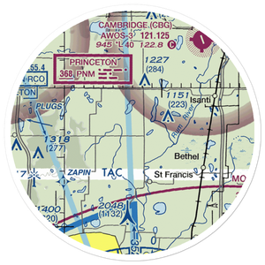 Swanson Field (MY95) VFR Sectional Sticker (20 mile)