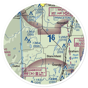 Grohnke Field (MY92) VFR Sectional Sticker (20 mile)