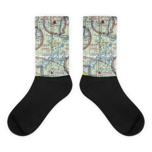 Al's Due North Airport (MY90) VFR Sectional Socks