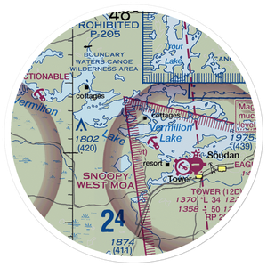 Johnson'S Sea Landing Seaplane Base (MY76) VFR Sectional Sticker (20 mile)