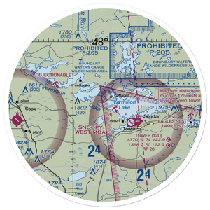 Johnson'S Sea Landing Seaplane Base (MY76) VFR Sectional Sticker (30 mile)