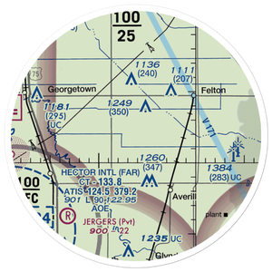 Schjeldrup Airport (MY64) VFR Sectional Sticker (20 mile)