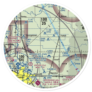 Schjeldrup Airport (MY64) VFR Sectional Sticker (30 mile)