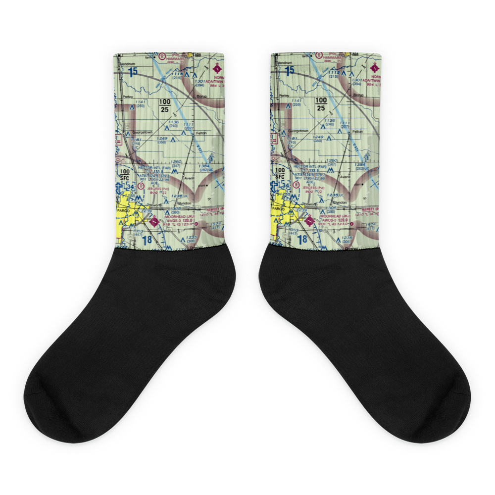 Schjeldrup Airport (MY64) VFR Sectional Socks 