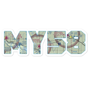 Home-Base Airport (MY58) VFR Sectional Sticker