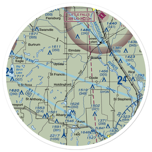 Fedor Airport (MY57) VFR Sectional Sticker (30 mile)