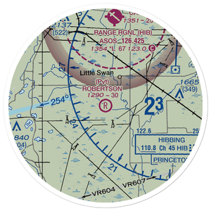 Robertson Field (MY56) VFR Sectional Sticker (20 mile)