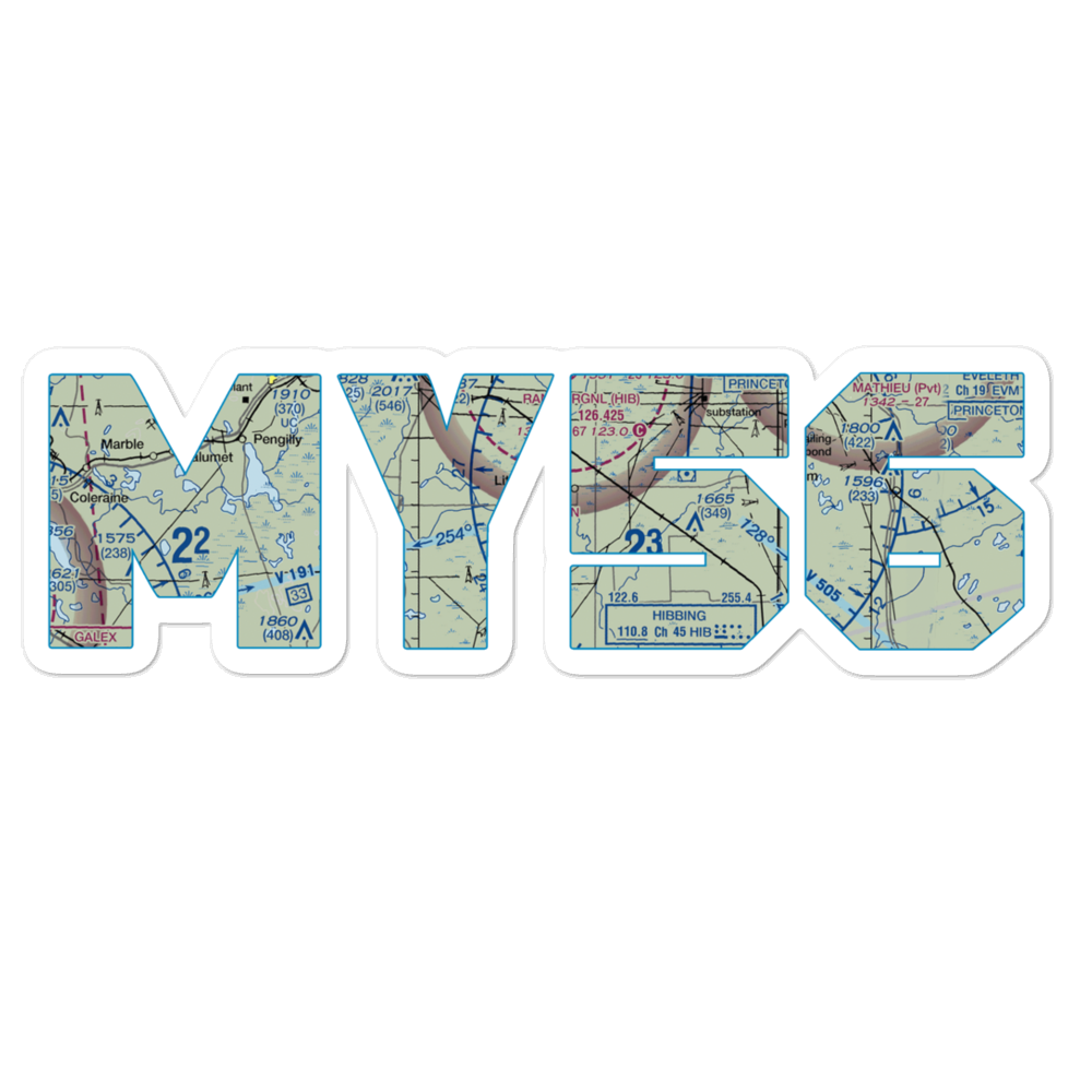 Robertson Field (MY56) VFR Sectional Sticker 