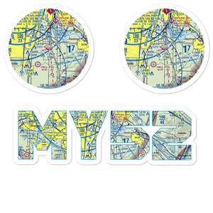 Turkey Track Airport (MY52) VFR Sectional Sticker Pack