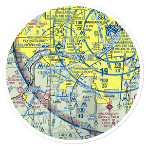 Jorgensen's Landing Seaplane Base (MY34) VFR Sectional Sticker (30 mile)