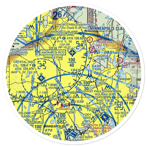 Rosacker's Nr 1 Seaplane Base (MY33) VFR Sectional Sticker (30 mile)