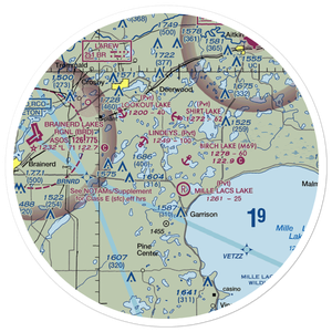 Rosacker's Nr 2 Seaplane Base (MY32) VFR Sectional Sticker (30 mile)