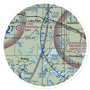 Kaiser's Airstrip (MY29) VFR Sectional Sticker (20 mile)