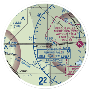Knapp Personal Use Airport (MY25) VFR Sectional Sticker (20 mile)