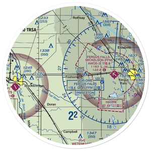 Knapp Personal Use Airport (MY25) VFR Sectional Sticker (30 mile)