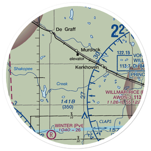 Schwenk Airport (MY19) VFR Sectional Sticker (20 mile)