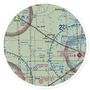Schwenk Airport (MY19) VFR Sectional Sticker (30 mile)