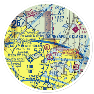 Lino Air Park (MY18) VFR Sectional Sticker (20 mile)