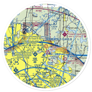 Lino Air Park (MY18) VFR Sectional Sticker (30 mile)