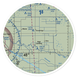 Swanson Private Airport (MY17) VFR Sectional Sticker (30 mile)