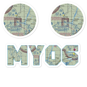 Ramerth Airport (MY06) VFR Sectional Sticker Pack