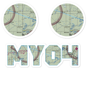 Koch's Personal Field (MY04) VFR Sectional Sticker Pack