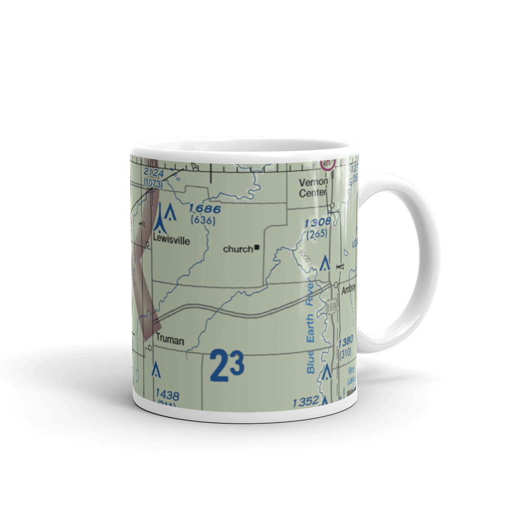 Sieg's Farm Airport (MY00) VFR Sectional  Mug 