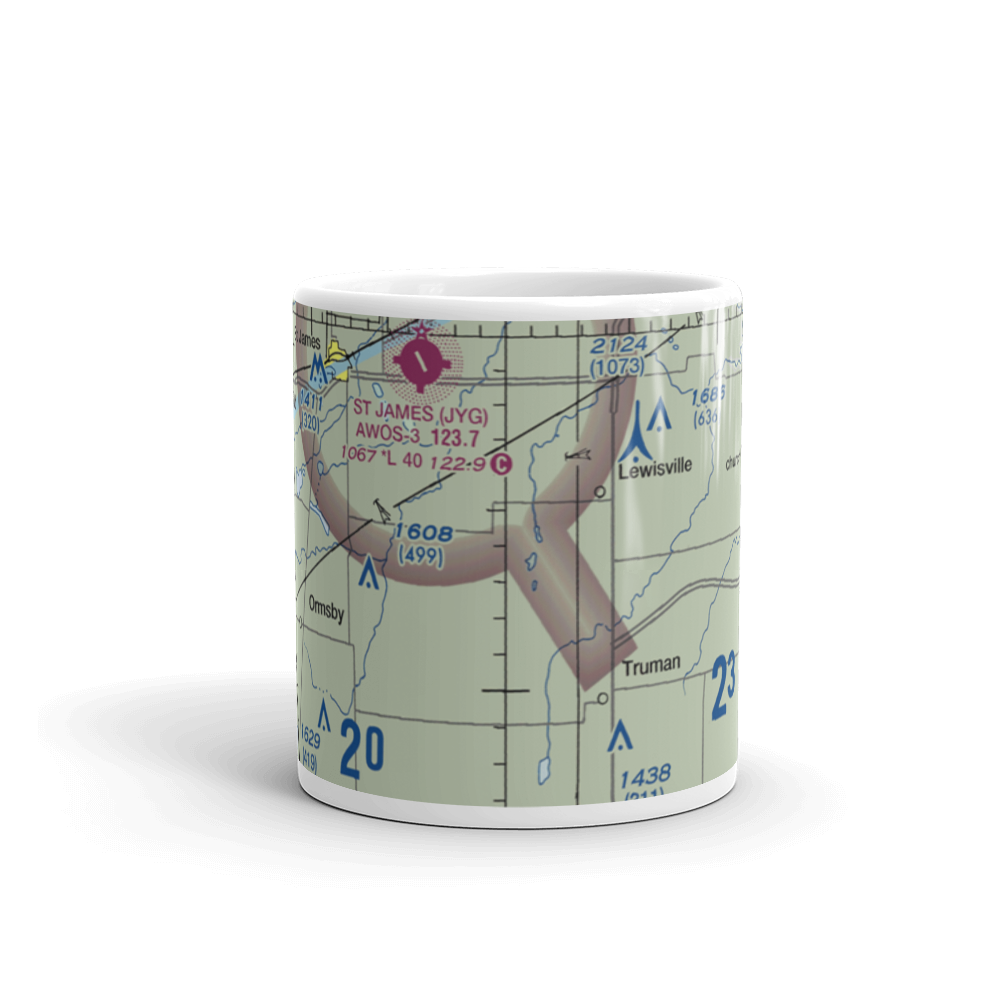 Sieg's Farm Airport (MY00) VFR Sectional  Mug 