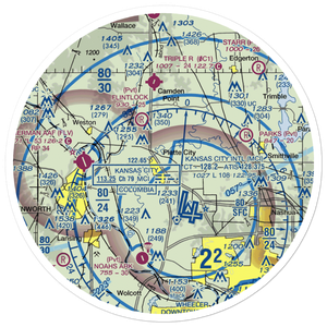 Platte Valley Airport (MU97) VFR Sectional Sticker (30 mile)
