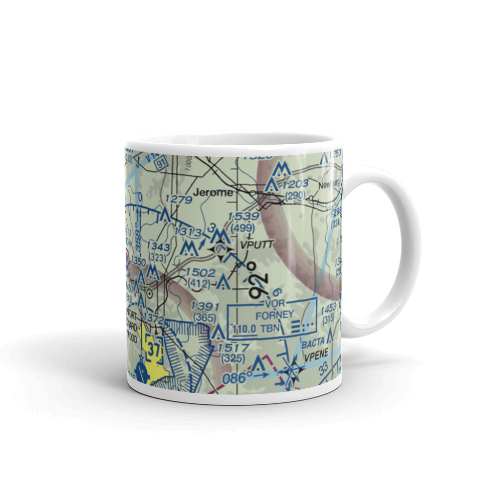 Taylor Field (MU78) VFR Sectional  Mug 