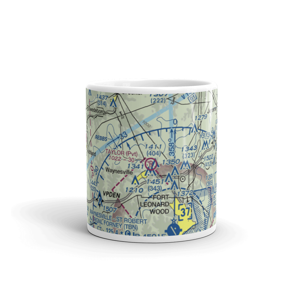 Taylor Field (MU78) VFR Sectional  Mug 