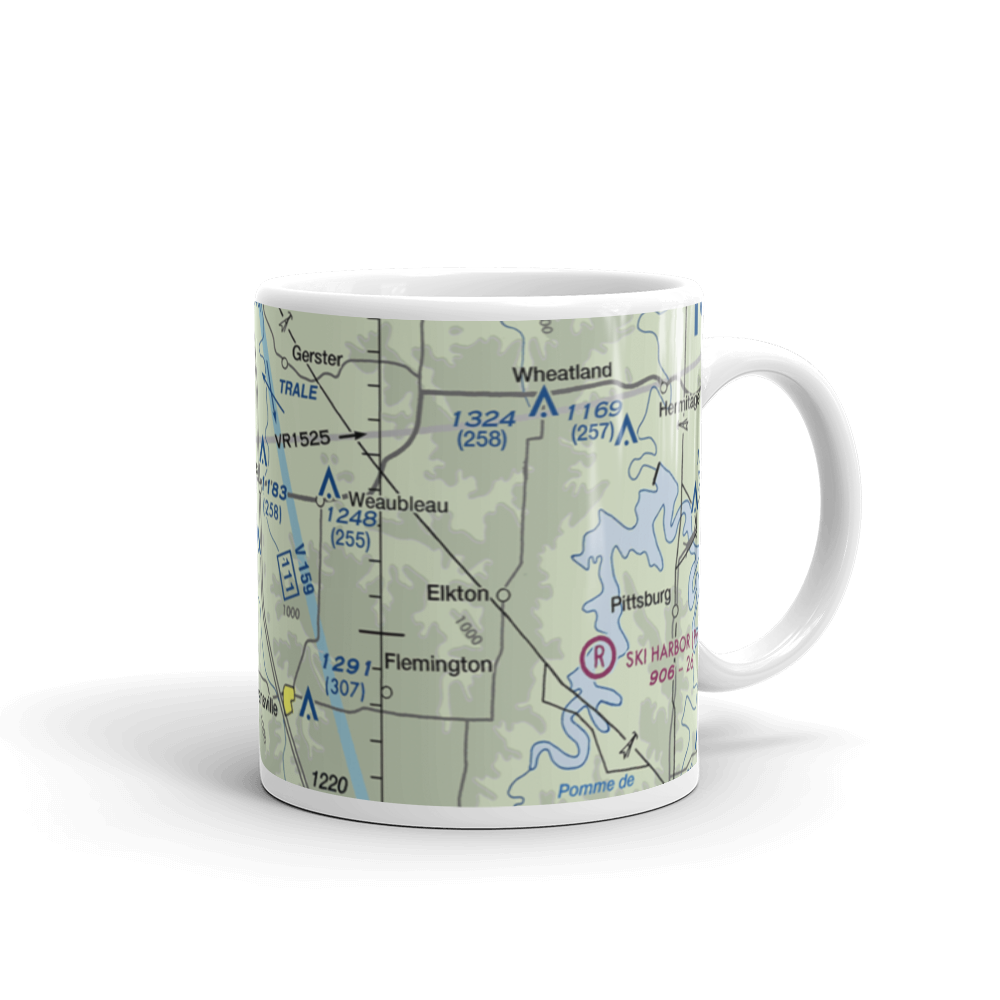 Peterman Airport (MU69) VFR Sectional  Mug 