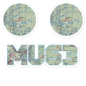 Blumenstetter Airport (MU63) VFR Sectional Sticker Pack