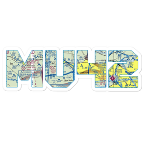 Strutman Field (MU42) VFR Sectional Sticker