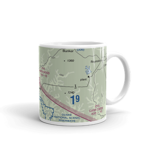 Haven Wood Airport (MU34) VFR Sectional  Mug